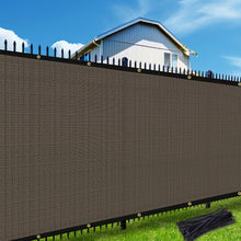 Load image into Gallery viewer, Artpuch Fence Privacy Screen 170GSM Privacy Fence with Grommets and Zips for Patio, Pool
