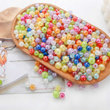 Load image into Gallery viewer, NAWAY DIY 8MM Multi Colors Loose Round Beads for Jewelry Making (Mixed Colors)
