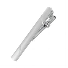 Load image into Gallery viewer, NAWAY Tie Clips for Men, Black Gold Blue Gray Silver Tie Bar Set
