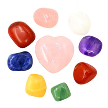 Load image into Gallery viewer, NAWAY 11Pcs Healing Crystals Stones Set Real Energy Crystals for Beginners
