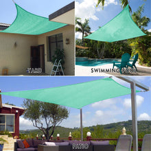 Load image into Gallery viewer, Artpuch 10&#39; x 10&#39; Sun Shade Sails Square Canopy, Sand UV Block Cover for Outdoor Patio Garden Yard
