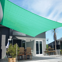 Load image into Gallery viewer, 12&#39; x 12&#39; Square Sun Shade Sail Rectangle UV Block Canopy Cover for Patio Backyard Lawn Garden Outdoor Activities
