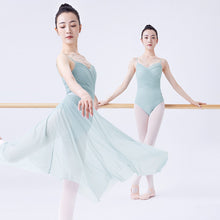 Load image into Gallery viewer, SIXDAYSOX Girls Ruffle Sleeve Ballet Dance costumes Tutu Skirted Leotard
