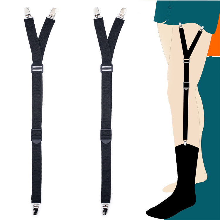 SIXDAYSOX Men Suspenders  Extra Wide Clips Heavy Duty Y Shape Adjustable Braces