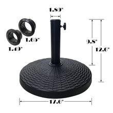 Load image into Gallery viewer, Outaro 16.5&quot; 22 lbs Heavy Duty Round Outdoor Patio Umbrella Base
