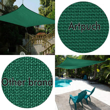 Load image into Gallery viewer, Artpuch 8&#39;X10&#39; Rectangle Sun Shade Sails Sand UV Block for Shelter Canopy Patio Garden Outdoor Facility and Activities
