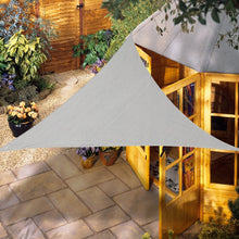 Load image into Gallery viewer, 10&#39; x 10&#39;x 14&#39; Triangle Sun Shade Sail UV Block Canopy Cover for Patio Backyard Lawn Garden Outdoor Activities
