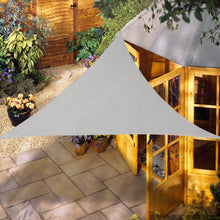 Load image into Gallery viewer, 8&#39; x 8&#39;x 8&#39; Triangle Sun Shade Sail UV Block Canopy Cover for Patio Backyard Lawn Garden Outdoor Activities
